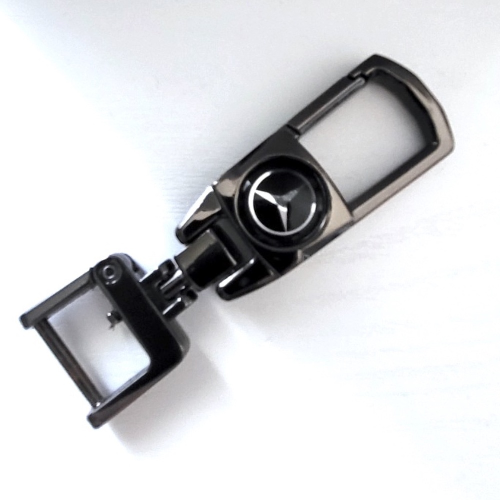 Mercedes Benz Logo Key Fob Belt Loop Clip